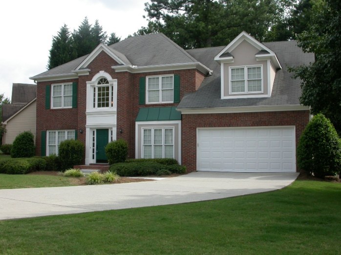 2009 - Our second house in Alpharetta from the outside