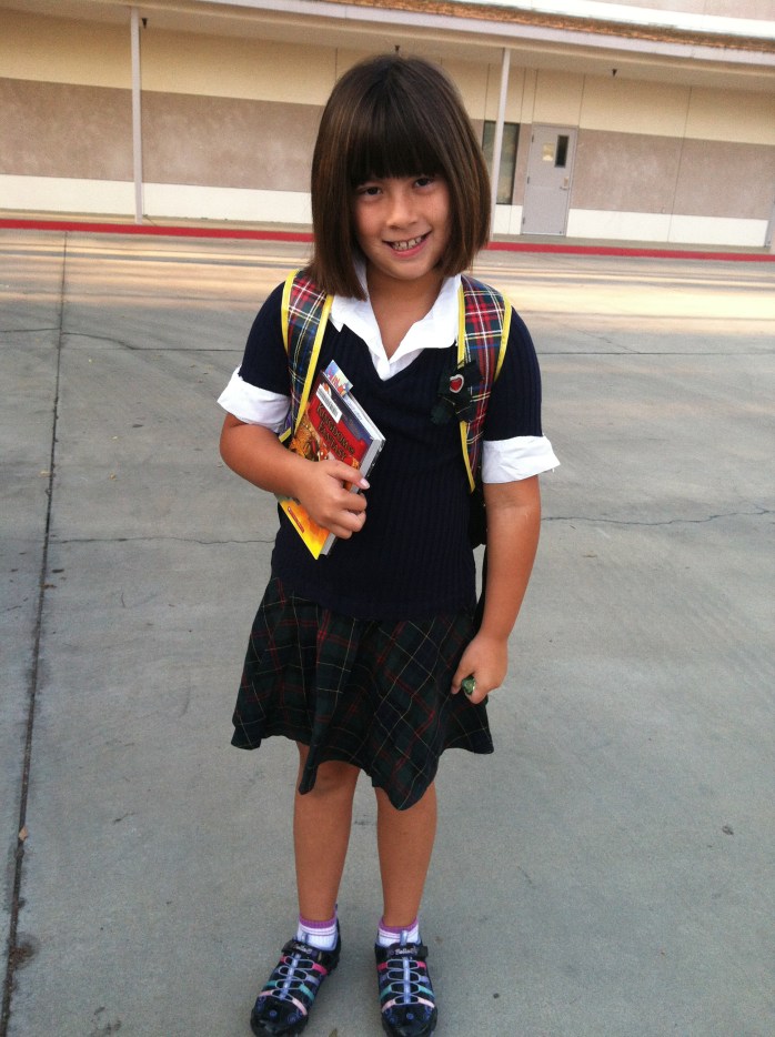 2012-09-24 - Too cute heading to school